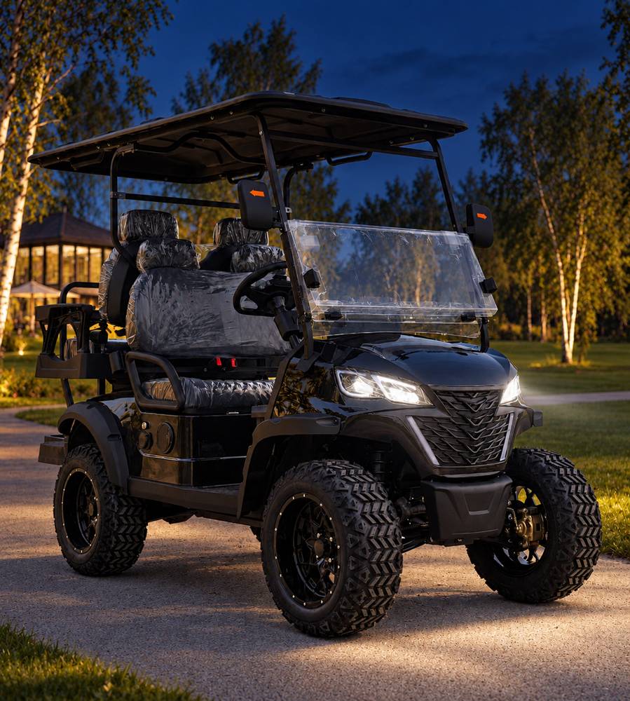 Four-seater buggy night-time visual concept