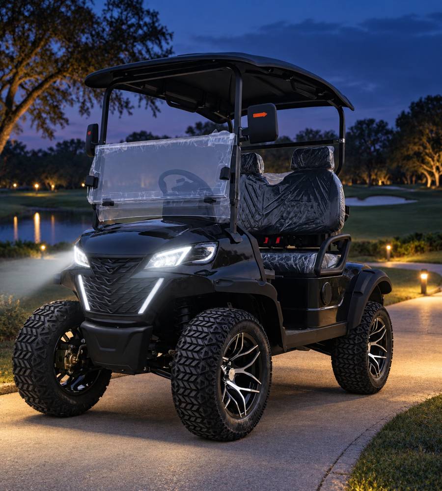 Two-seater buggy night-time visual concept